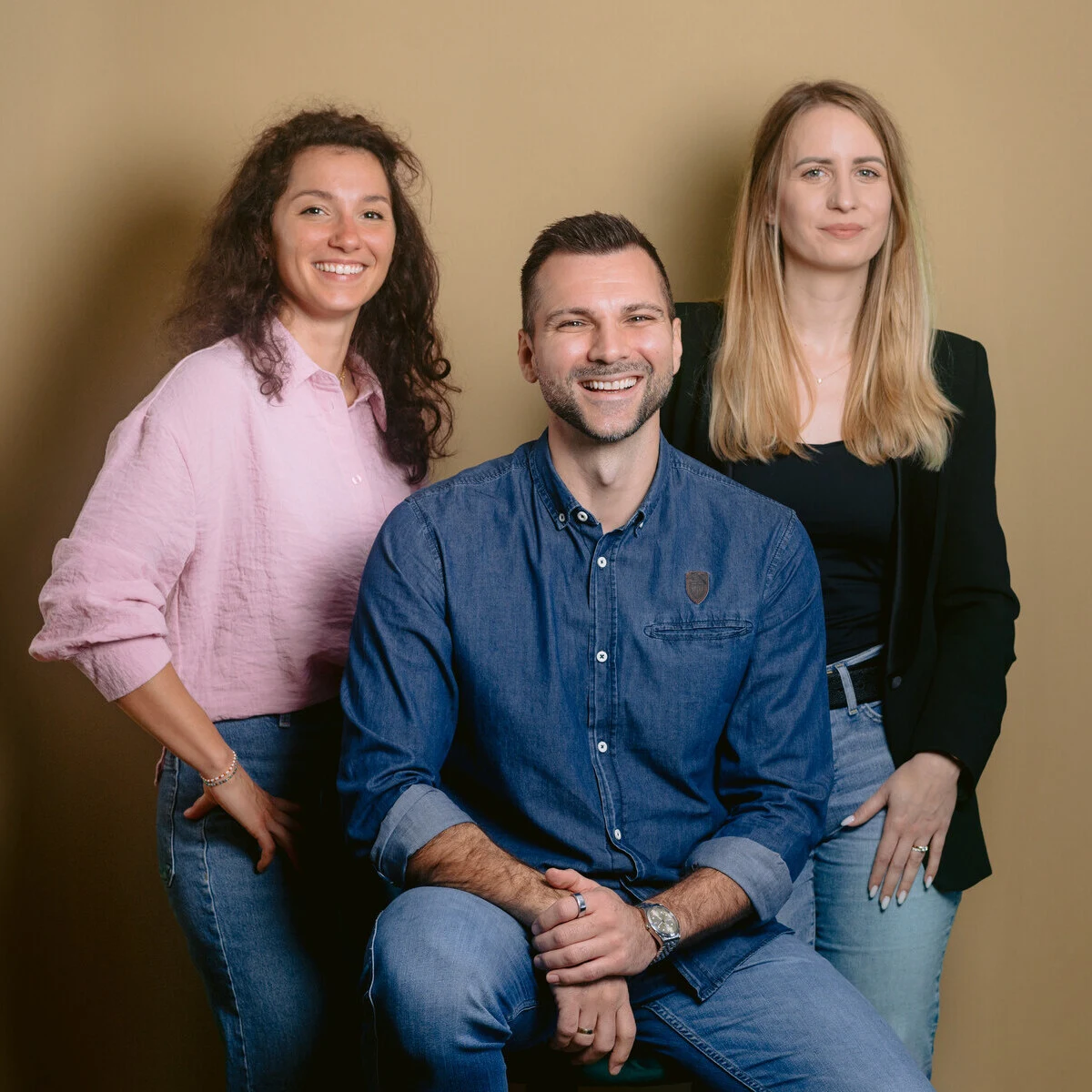 Mental Training team — Luka Škrinjarić, Sanja Vrančić and Dora Dragičević